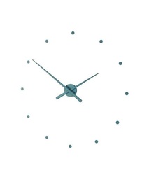 Designové nástěnné hodiny NOMON OJ mořská zelenomodrá 50cm